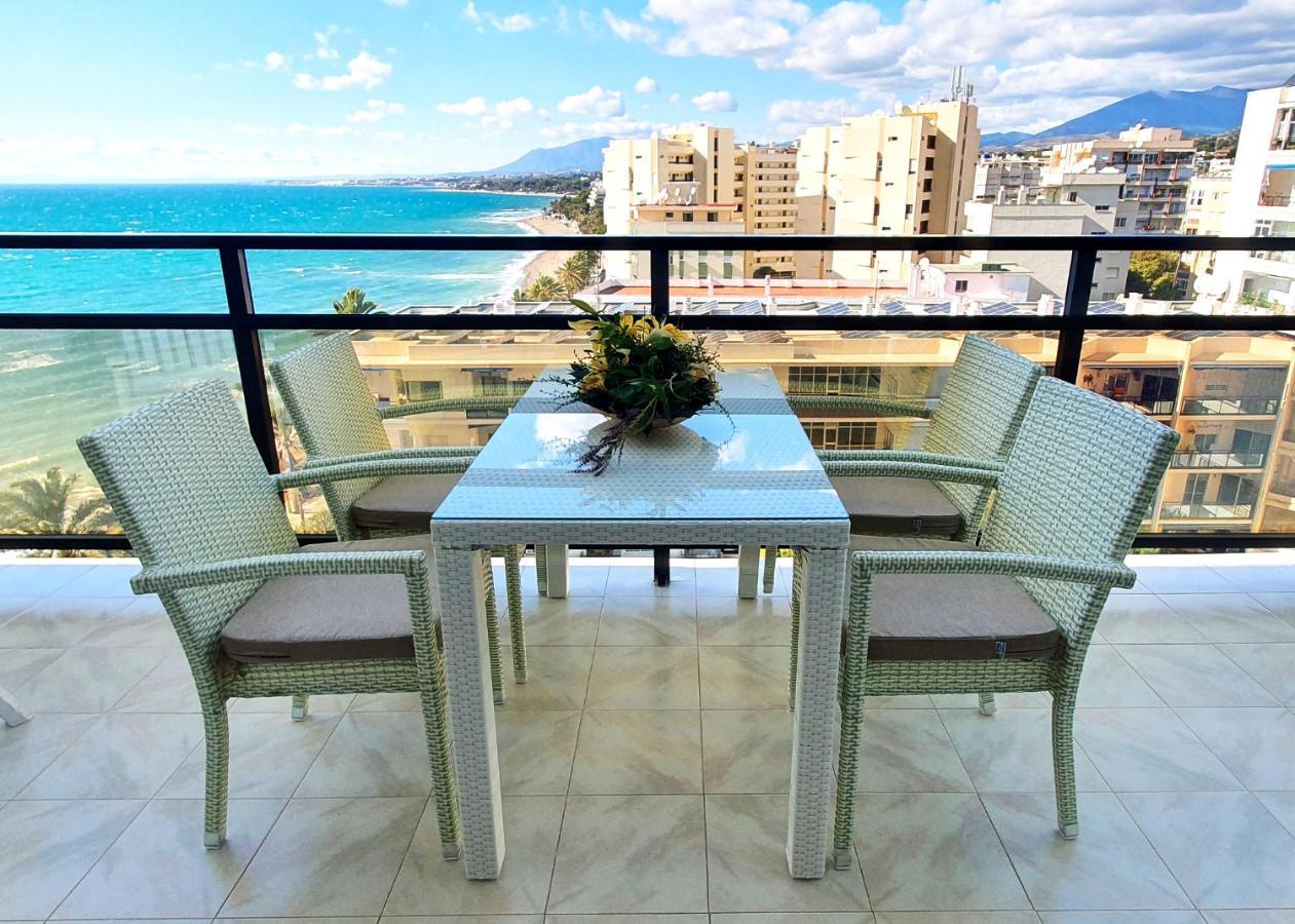 Skol 701. One Bedroom Duplex With Exceptional Sea Views. 마르베야 외부 사진